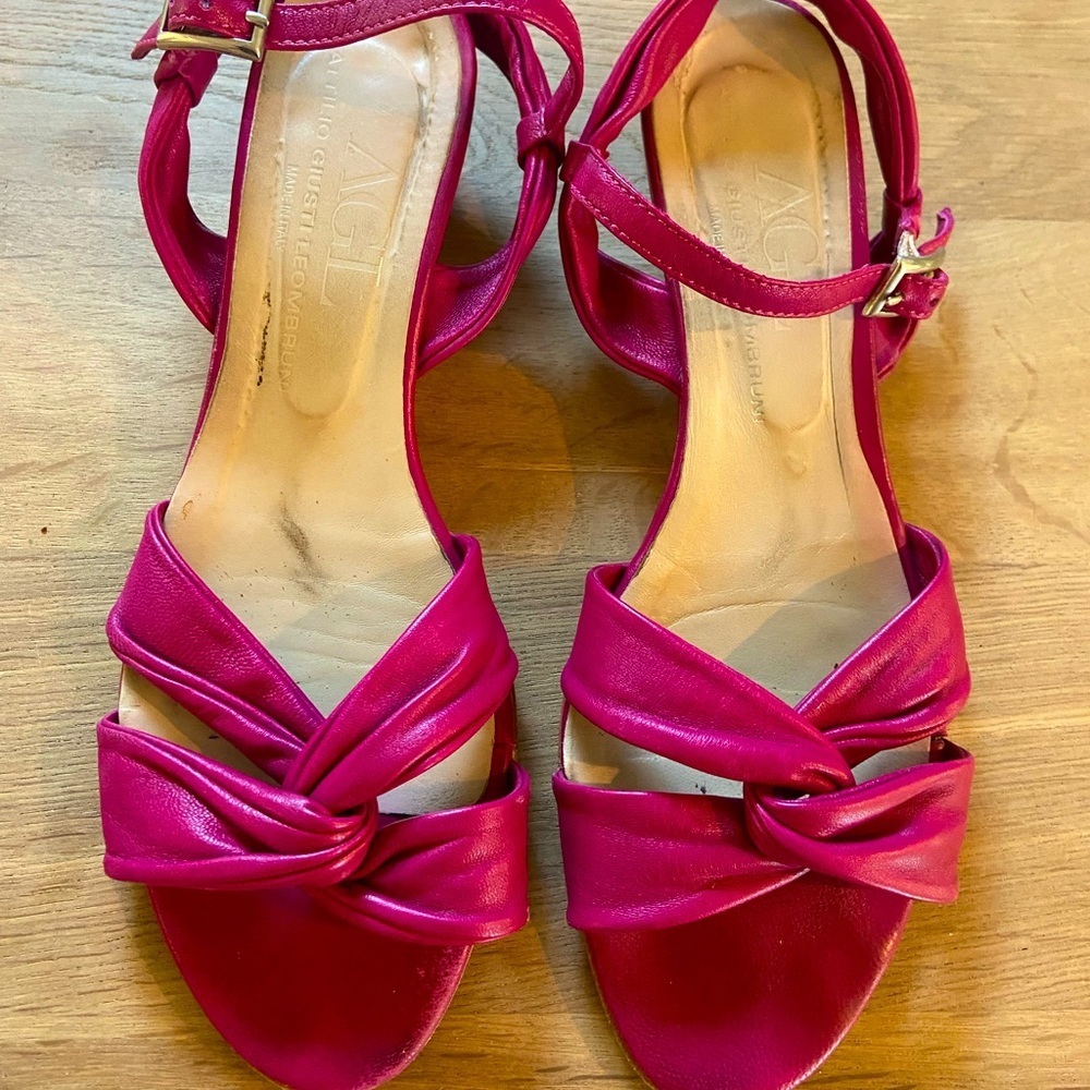 AGL Soft Leather Sandals - Picture 2 of 4